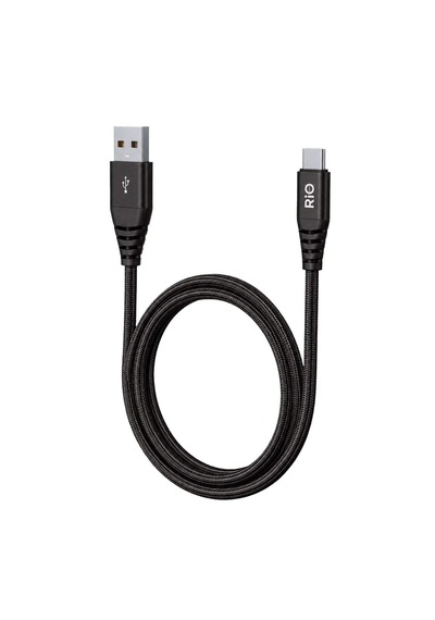 Flayse Nylon Örgülü Type-c Kablo 2 Metre 2.4a Hızlı Şarj Qualcomm Qc 3.0