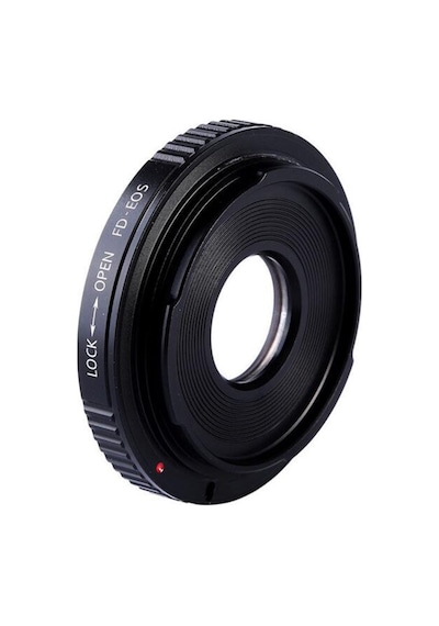 Canon Eos için- Canon Fd Lens Adaptörü Optikli