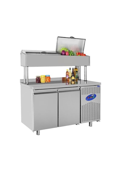 Karacasan 281 Lt İki Kapılı 700'lük Yükseltilmiş Makeup Buzdolabı Cs-tez 2 700-ym