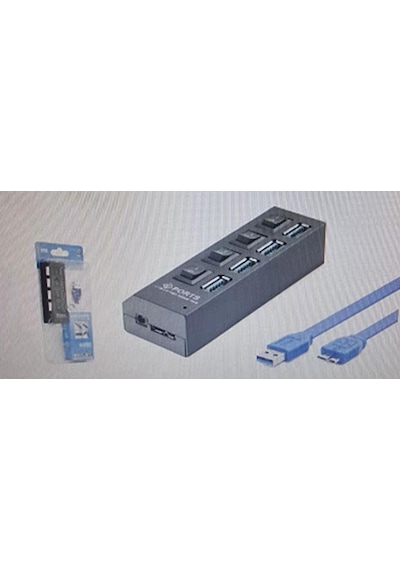HADRON HDX7023 HUB USB 3.0 4 PORT