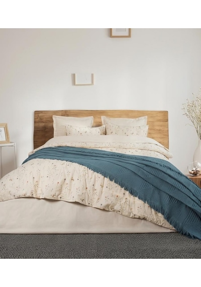 Şaheser Home Collection Çift Kişilik Pikeli Dijital Baskılı Nev Takımı Marvin Mi Renkli