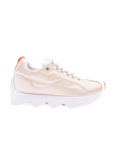 Dgn 805-23y Kadin Kalin Taban Sneakers Ayakkabi 805-2008-R0152 Bej