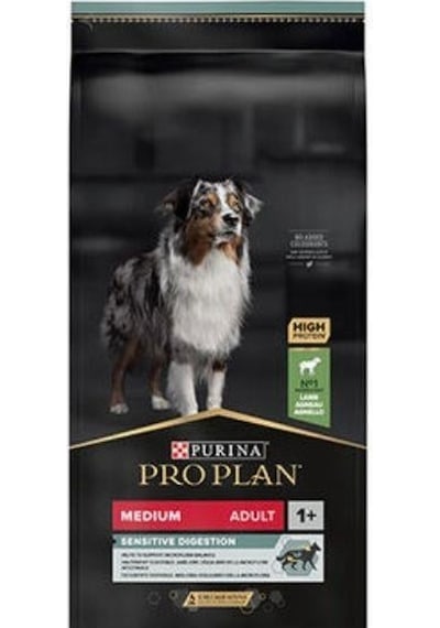 Pro Plan Medium Adult Sensitive Digestion Kuzulu Orta Irk Yetişkin Köpek Maması 10kg