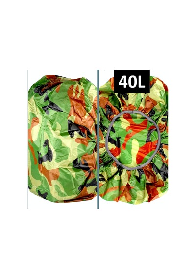 Omeniv 40lt Camo Sırt Çantası Kılıf Toz Yağmur Kılıfı Örtüsü Kamp