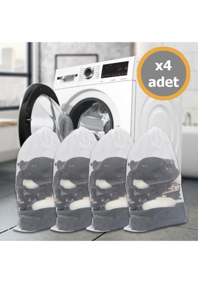 Malzek 4 Adet Bebek Yıkama Torbası