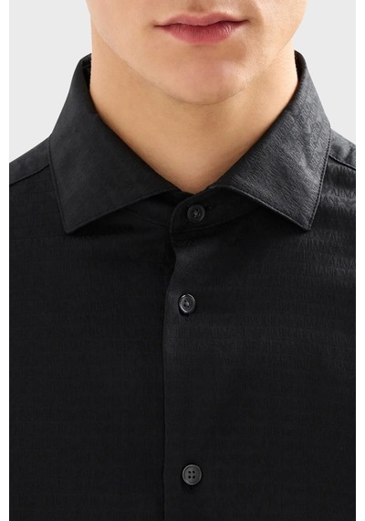 Emporio Armani Erkek Gömlek 3d1c86 1nıuz F054 Siyah Emporio Armani Erkek Gömlek 3d1c86 1nıuz F054 Siyah