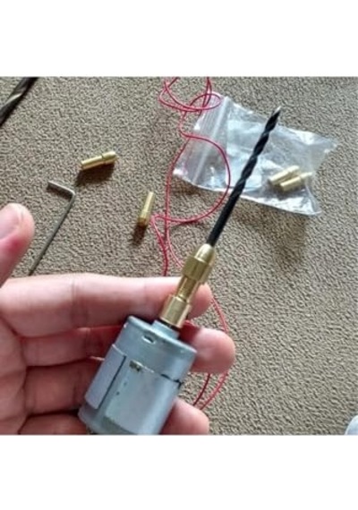 Motor Için Küçük 3 Çene Pesnli Mandren 3.2mm Motor Girişli Okul Proje Ödev Uygulama Hobi