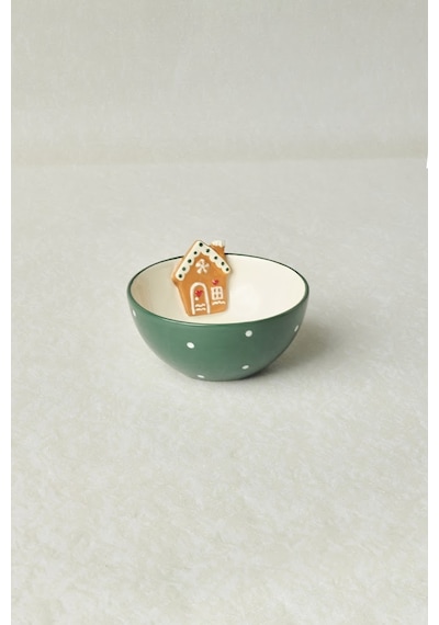 Karaca New Year Yılbaşı Jolly Home Çerezlik 11 X 6 Cm Yeşil