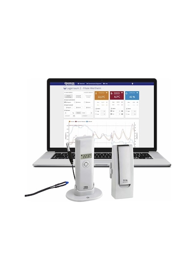 Tfa Dostmann Weatherhub Isıtma İzleme İçin Başlangıç Seti, Beyaz, U138 X G101 X Y291 Mm