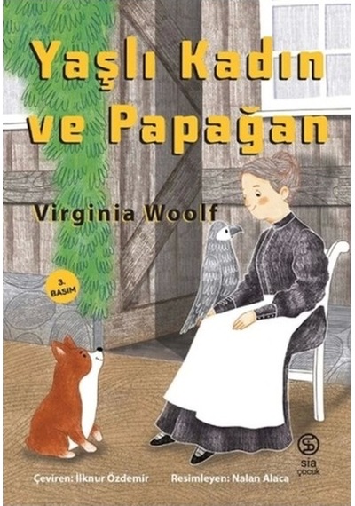 Yaşlı Kadın Ve Papağan