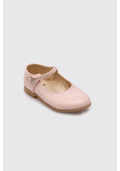 Panço Kız Bebek Pudra Babet 2612gb10022 Pembe