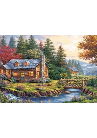 Tahta Köprü 1000 Parça Puzzle