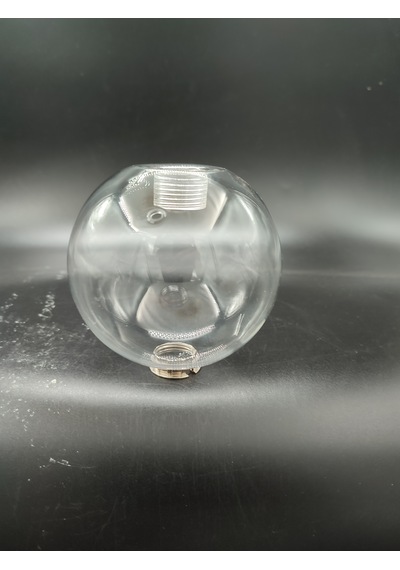 G.9 Ampule Göre,glob Avize Camı.şeffaf Renkte Çapı:10.00 Cm Küre.kendinden Dişli