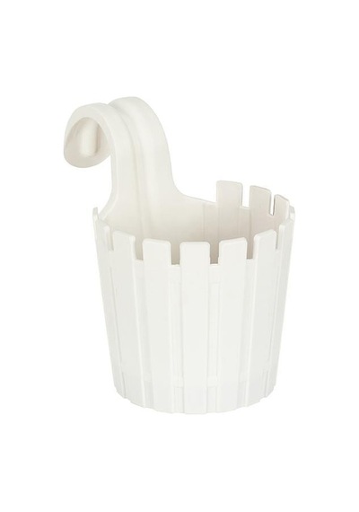 Poliwork Askılı Çit Yuvarlak Saksı 1,5 Lt 155 235 205 Mm 17471515