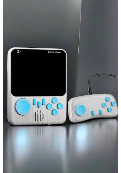 Mey İthalat Mini Atari El Atarisi 3.5 İnç Ekran Çift Konsol 666 Adet Retro Oyun Gameboy El Atarisi 56962105