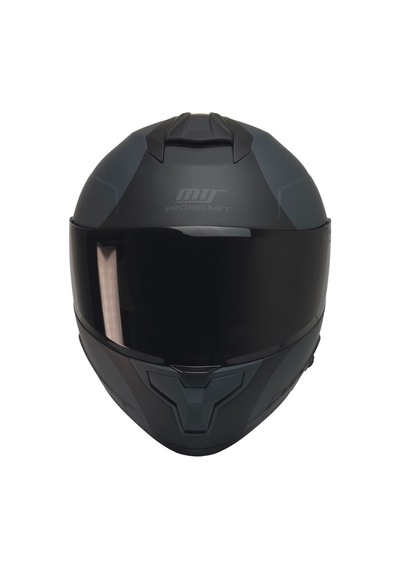 Mts Full Face Double Güneş Vizörlü Ece 22.06R Motosiklet Kaskı - Gri