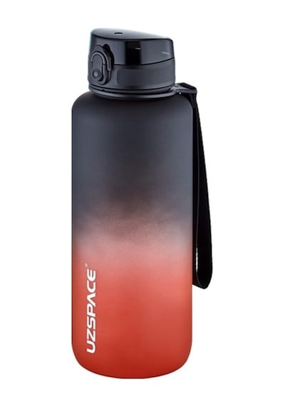 Uzspace Motivasyon Matarası 1500 Ml Mega Büyük Boy Çift Renk 8 Fa