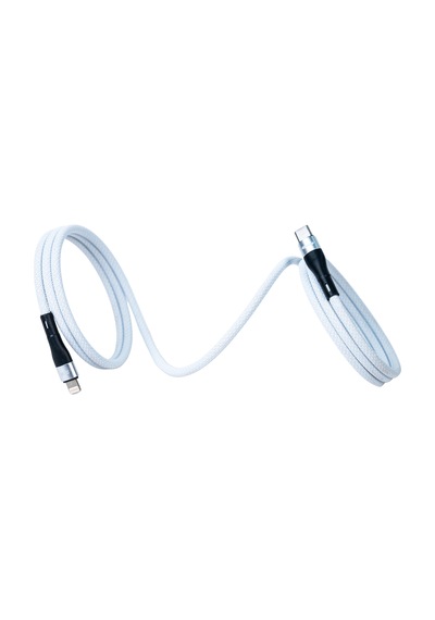 Ks-cl01 Beyaz Manyetik Usb-c-lightning Kablosu 1 M, Süper Hızlı Şarj