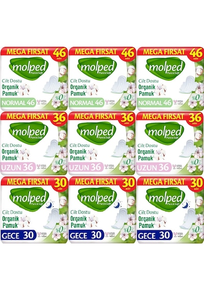Molped Pure&soft Hijyenik Ped Avantaj Pk 336 Adet Karma