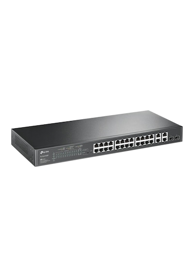 TP-Link TL-SL2428P 28 Port 10/100 Mbps 4 Port Gigabit Smart PoE+ Switch