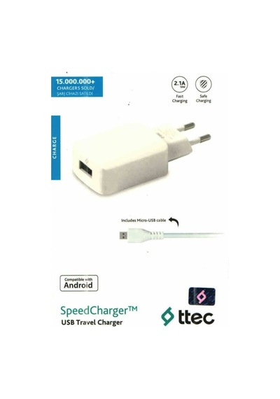 Ttec Hızlı Şarj 2.1a Micro-usb Şarj Aleti Samsung Htc Lg Sony