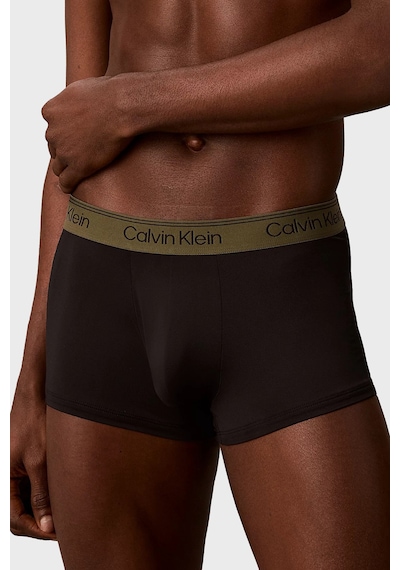 Calvin Klein Logolu 3 Pack Boxer Lv00nb4409hue Erkek Boxer Lv00nb4409 Hue Siyah