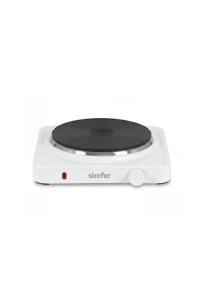 Simfer HP1500W Beyaz Hot Plate Tek Gözü Elektrikli Ocak
