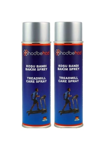 2 Adet 500 Ml Silikon Yağı Koşu Bandı Yağlayıcı Sprey Açık Kırmızı