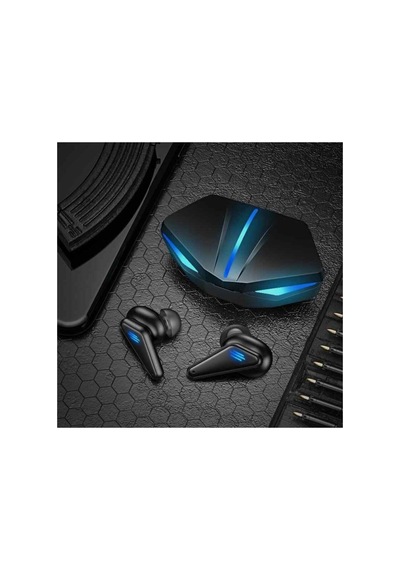 Işıklı Kulakiçi Kablosuz Bluetooth Kulaklık Oyuncu Kulaklığı Çift Mikrofonlu K55