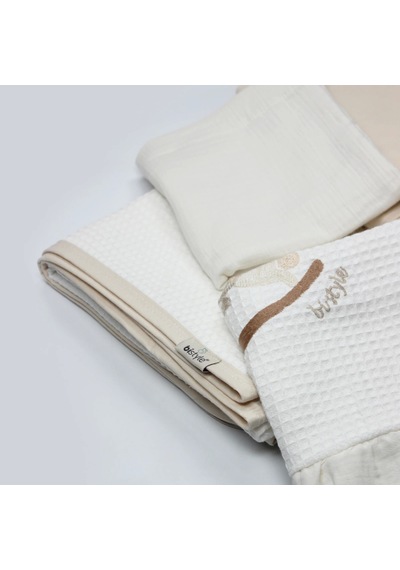 Bistyle Natural Life Boy Pike Takımı 80103 Ekru