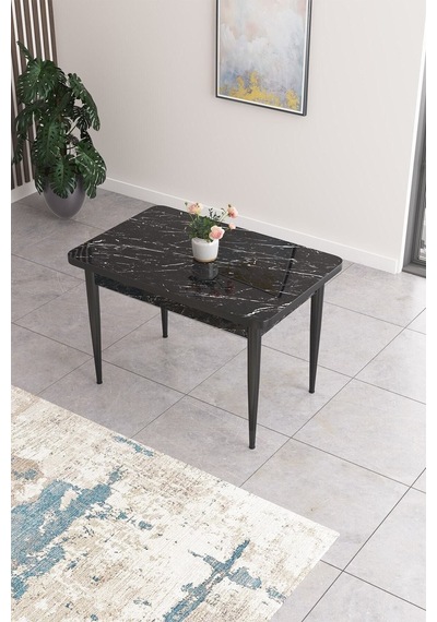 Canisa Concept Nil Serisi 70x110 Sabit Mutfak Masası Takımı Siyah Mermer Desen Masa 2 Hardal Sandalye Masa Beyaz Sandalyeler Hardal Canisa Concept Nil Serisi 70x110 Sabit Mutfak Masası Takımı Siyah Mermer Desen Masa 2 Hardal Sandalye Masa Beyaz Sandalyeler Hardal