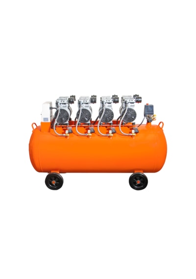 Sessiz Ve Yağsız Hava Kompresörü 200 Lt 4 Hp