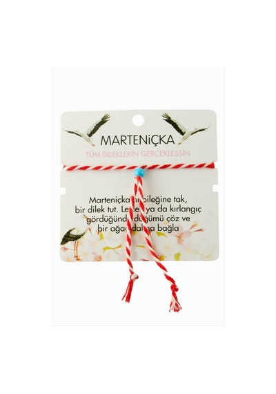 Hnrlıshp Mavi Boncuk Marteniçka Bileklik - Mavi
