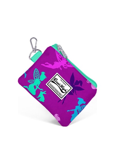 Coral High Kids Peri Desenli Bozuk Para Çantası - Pembe - Kız Çoc