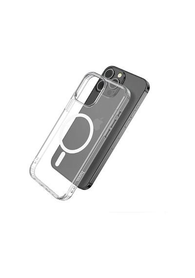 Hoco İphone 15 Pro Max Anti-fall Darbe Önleyici Airbag Manyetik Magsafe Silikon Kılıf- 5775