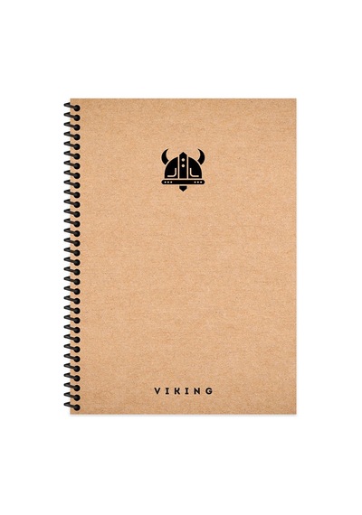 Keskin Color 20x28 100 Yp.kareli Spr.sert Kap.la Plume Viking Defter 417954-99 Çok Renkli