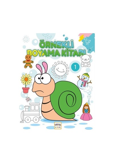 Örnekli Boyama Kitabı-1 / Kolektif