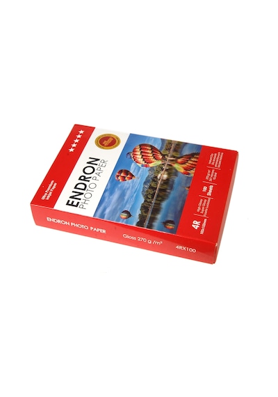 Endron 10 X 15 Cm İnkjet Fotoğraf Kağıdı Ultra Premium 100 Adet 270 Gr Mürekkep Yazıcı Uyumlu 4r 102x152mm Parlak
