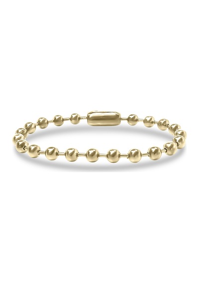 Moncuk Design Top Çelik Zincir Bileklik 6mm 3351czb2d15 Sarı