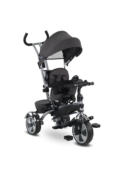 Babyhope Star Üç Teker Bisiklet Bh-9500 Ebeveyn Kontrollü Şişme E Gri