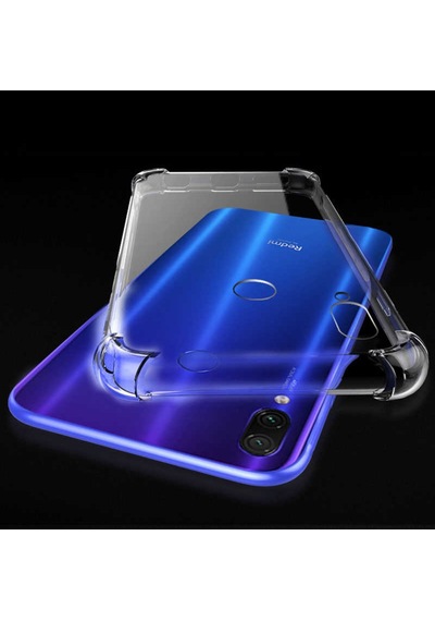 Xiaomi Redmi Note 7 Kılıf Şeffaf Nitro Anti Shock Kapak Renksiz