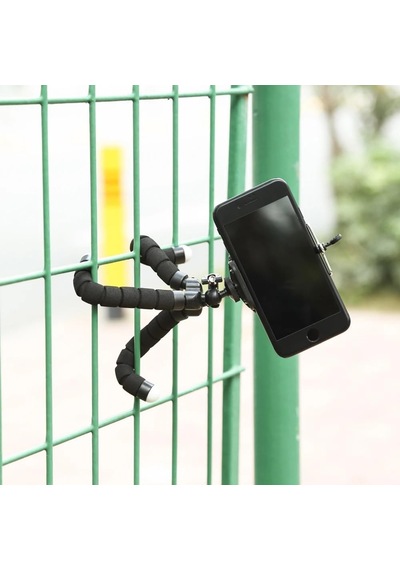 Süngerli, Elastik Ve Sabit, Dönebilen Tripod Siyah Belirtilmemiş