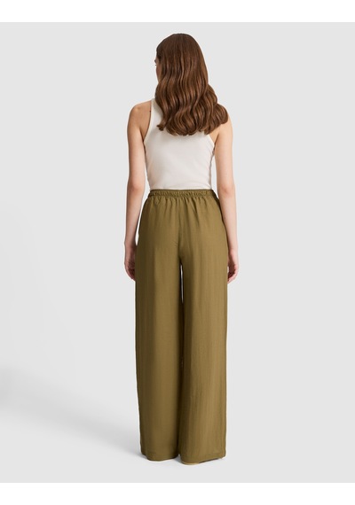 Pierre Cardin Kadın Haki Pantolon Kanvas-chino 50321265-vr027