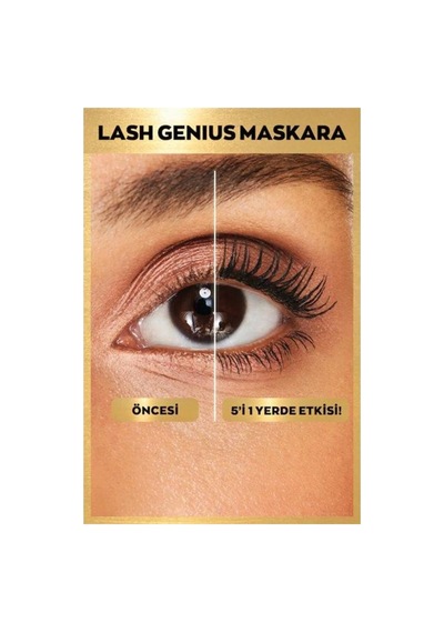 True Lash Genius Maskara 10 Ml - Blackest Black 09