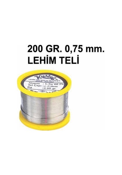 KURTEL 200 Gram 0,75mm Lehim Teli - Kargo Ücretsiz