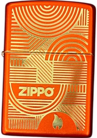 Zippo 48705105349 49475 Abstract Lines Çakmak