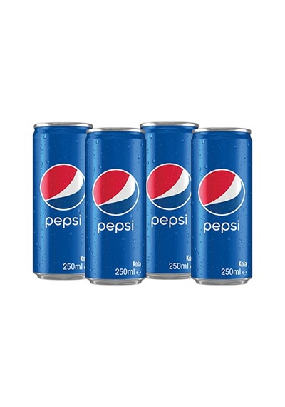 Pepsi 4 X 250 Ml 5 Adet