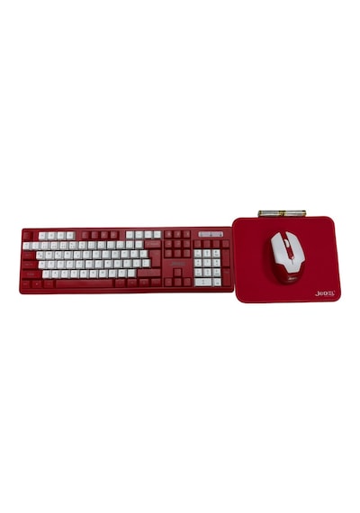Tr Jedel Ws737 Wireles Klavye Mouse Pad 800-1200-1600 Dpı 1 Aa Battery 3 Million Times Switch Optik