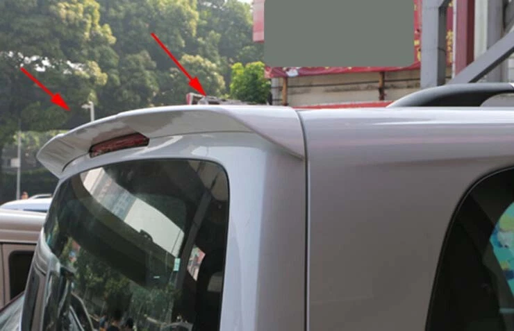 Mercedes W447 2015 2024 Spoiler Parlak Siyah Abs Siyah Boyalı
