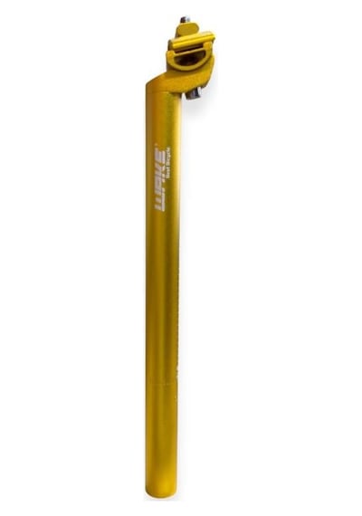 Xbyc 679 Wake Sele Borusu 27.2mm Çap X 35cm Uzunluk Hafif Renkli Bisiklet Koltuk Borusu Sarı Renk Sarı